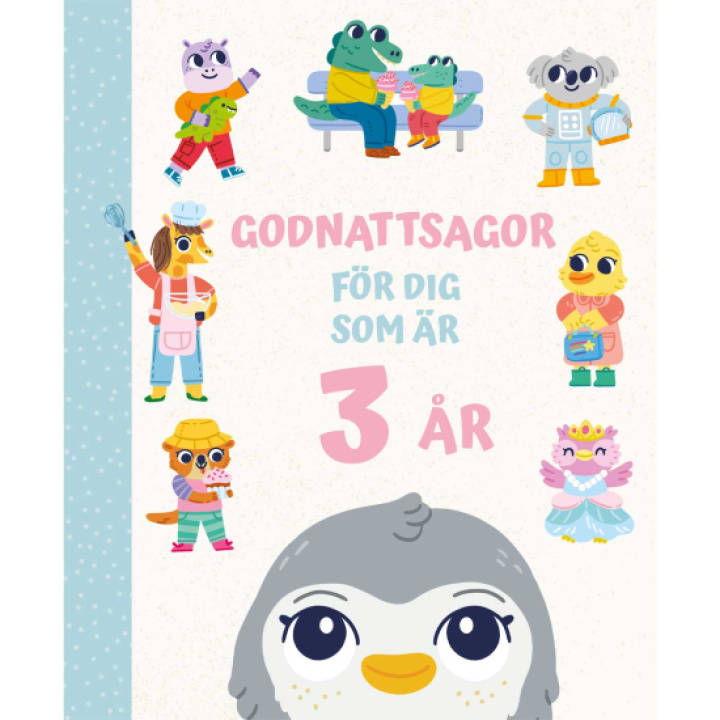 Godnattsagor för dig som är 3 år i gruppen Leksaker / Leksaker från 1 år / Böcker / Läsböcker hos Köpbarnvagn (BOKT88986)