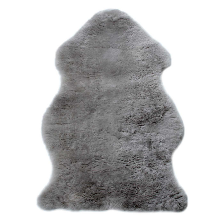 BOZZ Lammskinnsfäll Kortklippt Mid Grey i gruppen Barnvagnar / Tillbehör / Lammskinn hos Köpbarnvagn (BOZZ20-2000-10)