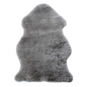 BOZZ Lammskinnsfäll Kortklippt Mid Grey