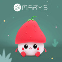 Brigbys Marys LED Nattlampa Jordgubb