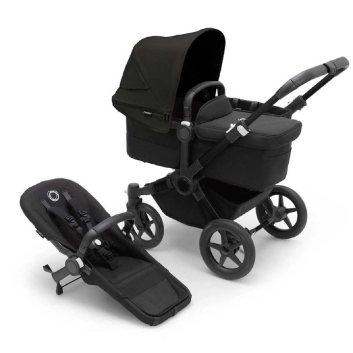 Bugaboo Donkey 5 Mono Black / Midnight Black i gruppen Barnvagnar / Varumärken / Bugaboo / Bugaboo Donkey 5 hos Köpbarnvagn (BUBO100000002)