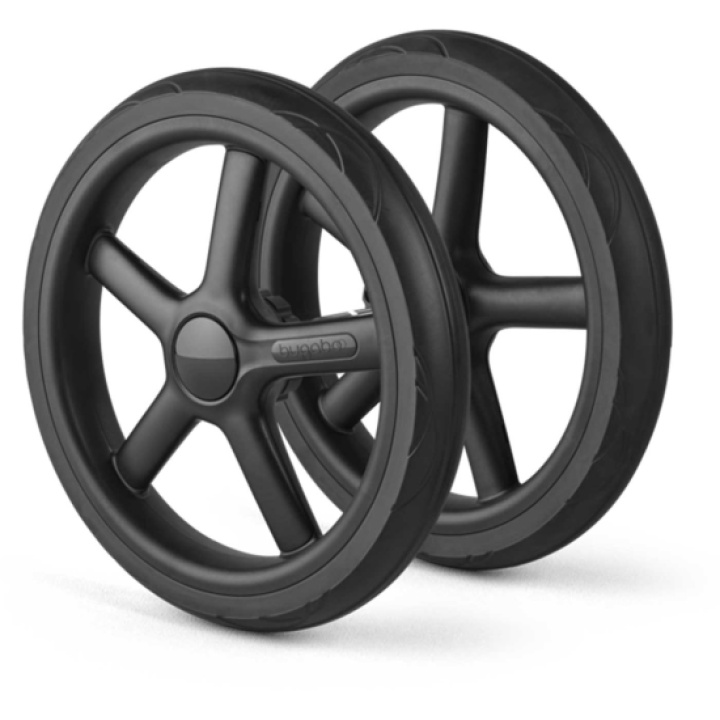 Bugaboo Donkey 6 Bakhjul Svart 2-Pack i gruppen Barnvagnar / Tillbehör / Reservdelar hos Köpbarnvagn (BUBO100481001)