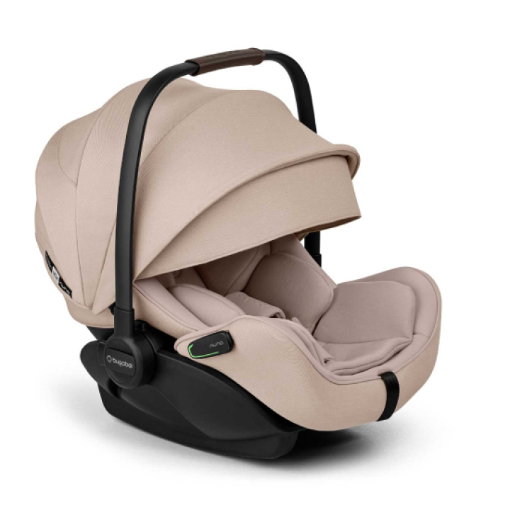 Bugaboo Otter by Nuna Desert Taupe Melange i gruppen Bilbarnstolar / Stol för varje steg / Babyskydd hos Köpbarnvagn (BUBO400020004)