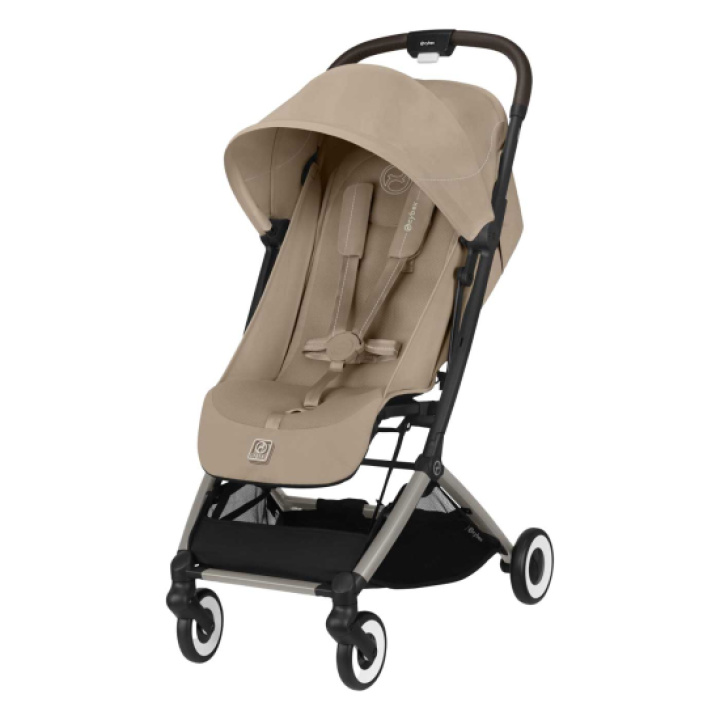 Cybex Orfeo Resevagn Almond Beige i gruppen Barnvagnar / Barnvagnstyp / Sulkys & Resevagnar / Resevagnar hos Köpbarnvagn (CYBE525000317)