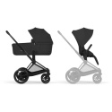 Cybex E-Priam Duovagn Matt Black/Sepia Black