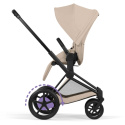 Cybex E-Priam Duovagn Matt Black/Cozy Beige