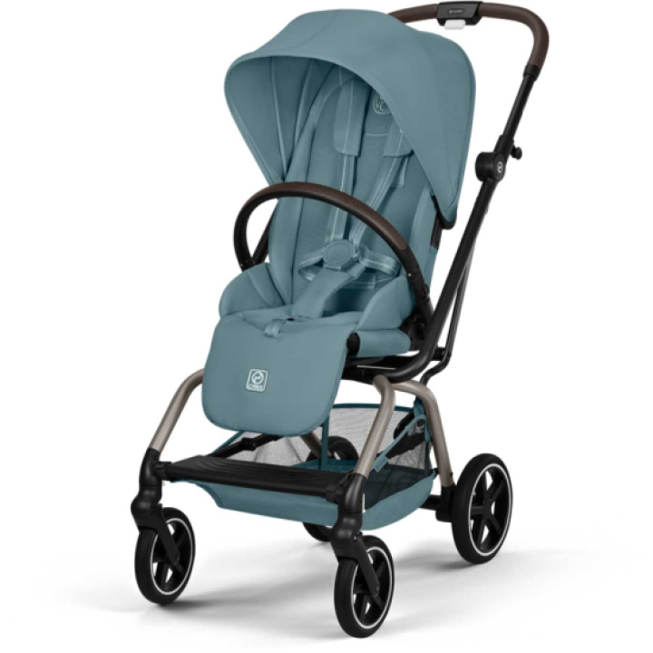 Cybex Eezy S Twist +2 Sittvagn Stormy Blue i gruppen Barnvagnar / Barnvagnstyp / Sulkys & Resevagnar / Resevagnar hos Köpbarnvagn (CYBE526000851)