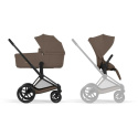 Cybex Priam Duovagn Matt Black/Coconut Brown