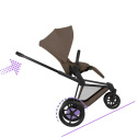 Cybex E-Priam Duovagn Matt Black/Coconut Brown