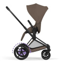 Cybex E-Priam Duovagn Matt Black/Coconut Brown