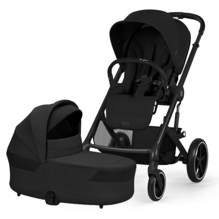 Cybex Balios S Lux 2026 inkl. Cot S Liggdel Moon Black