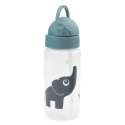 Done By Deer Vattenflaska med sugrör Elphee Blue
