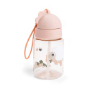 Done By Deer Vattenflaska 280 ml Tiny Farm Rosa