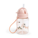 Done By Deer Vattenflaska 280 ml Tiny Farm Rosa