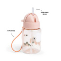 Done By Deer Vattenflaska 280 ml Tiny Farm Rosa