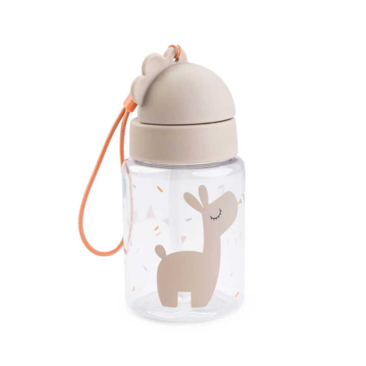 Done By Deer Vattenflaska 280 ml Lalee Sand i gruppen Babytillbehör / Äta & dricka / Nappflaskor & muggar hos Köpbarnvagn (DOBD1056409)