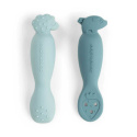 Done By Deer Pre-spoon Tiny Farm Blue 2-pack