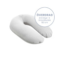Doomoo Överdrag Amning & Gravidkudde Randig Grå