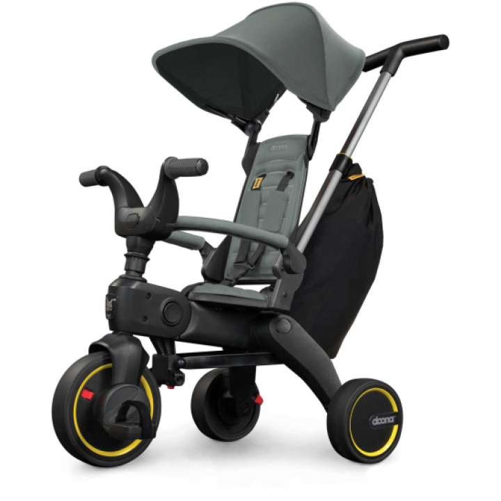 Doona Liki S3 Trehjuling Slate Green i gruppen Leksaker / Leksaker från 1 år / Gåbilar & cyklar hos Köpbarnvagn (DOON43012-35)