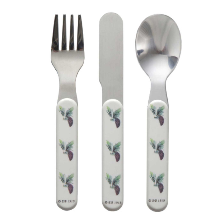 Elsa Beskow Tomtebobarnen Barnbestick i gruppen Äta & Mata / Bestick hos Köpbarnvagn (ELBE3509)