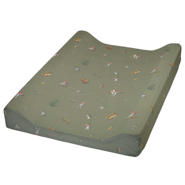 Elsa Beskow Tomtebobarnen Skötbädd Grön i gruppen Barnrum / Skötbord & skötbäddar hos Köpbarnvagn (ELBE3699)