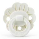 Elodie Binky Bloom Napp Naturgummi 0-6 mån Vanilla White