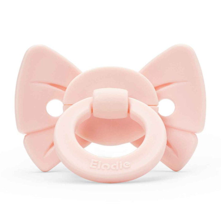 Elodie Binky Bow Napp Silikon Misty Pink