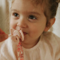 Elodie Binky Bow Napp Silikon 0-6 mån Misty Pink
