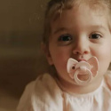 Elodie Binky Bow Napp Silikon 0-6 mån Misty Pink