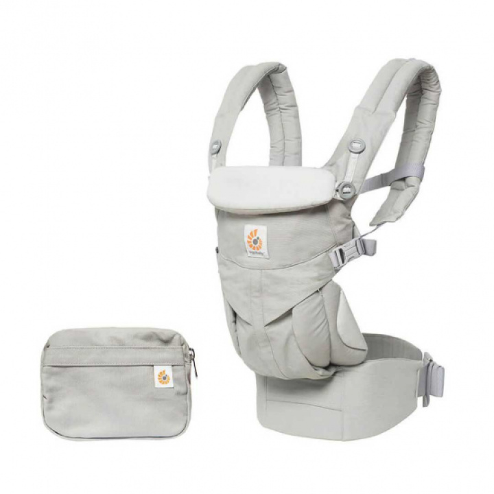 Ergobaby Bärsele Omni 360, Grå i gruppen Förälder / Bärselar & Bärsjalar / Bärselar hos Köpbarnvagn (ERBABCS360GRY)