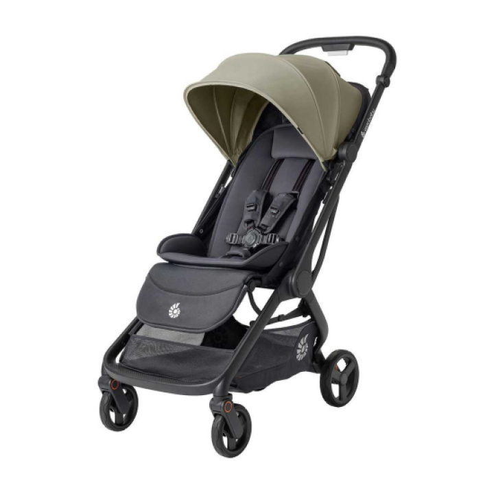 Ergobaby Metro 3 Resevagn Soft Olive i gruppen Barnvagnar / Barnvagnstyp / Sulkys & Resevagnar / Resevagnar hos Köpbarnvagn (ERBAMETRO3SFTOLVEU)