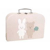 Jabadabado Barnservis med väska, Teddy&Bunny