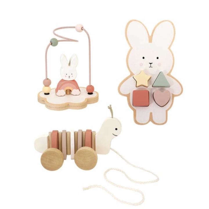Jabadabado Presentset Bunny i gruppen Leksaker / Leksaker från 2 år / Bygga & stapla hos Köpbarnvagn (JABAW7301)