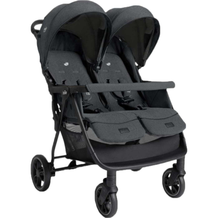Joie Signature Estrella syskonvagn Ebony i gruppen Barnvagnar / Barnvagnstyp / Syskonvagnar hos Köpbarnvagn (JOIES2413AAEBN000)