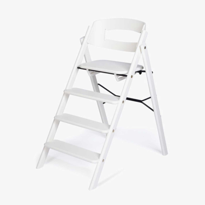 KAOS Klapp Matstol Bok White i gruppen Babytillbehör / Äta & dricka / Matstolar & dynor / KAOS Klapp hos Köpbarnvagn (KAOSKLA-BEE-WHI)