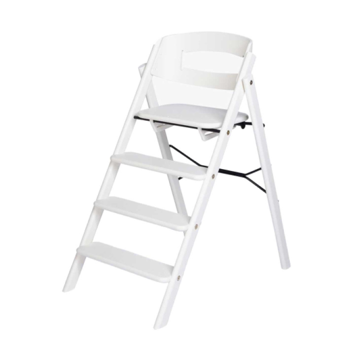 KAOS Klapp Matstol Bok White i gruppen Babytillbehör / Äta & dricka / Matstolar & dynor / KAOS Klapp hos Köpbarnvagn (KAOSKLA-BEE-WHI)