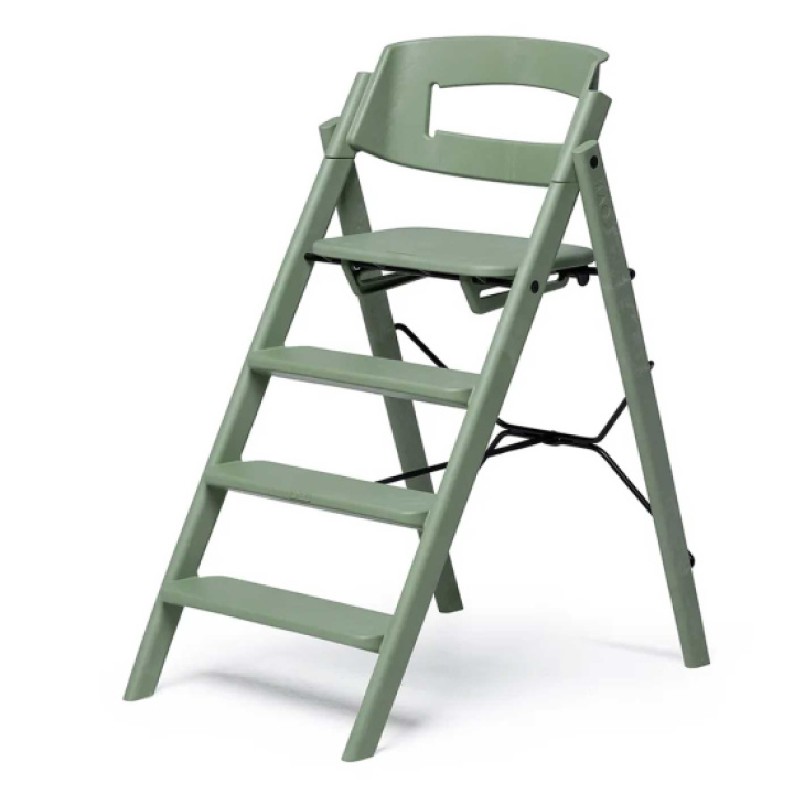 KAOS Klapp Matstol Återvunnen Plast Mineral Green i gruppen Babytillbehör / Äta & dricka / Matstolar & dynor / KAOS Klapp hos Köpbarnvagn (KAOSKLA-REC-MIN-GRE)