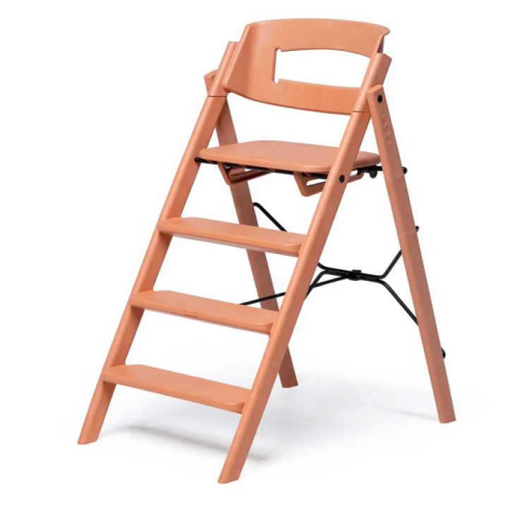 KAOS Klapp Matstol Återvunnen Plast Terracotta Pink i gruppen Babytillbehör / Äta & dricka / Matstolar & dynor / KAOS Klapp hos Köpbarnvagn (KAOSKLA-REC-TER-PIN)