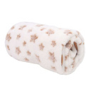 Carlo Baby Fleecefilt med gosedjur kanin Beige