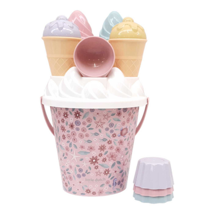 Little Dutch Hinkset Glassar Dreamy Mermaid 14 delar i gruppen Leksaker / Leksaker från 3 år / Utelek / Sand- & strandleksaker hos Köpbarnvagn (LD2016377)