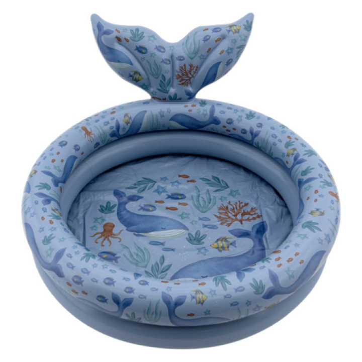 Little Dutch Pool med fena Ocean World 80cm i gruppen Leksaker / Leksaker från 3 år / Utelek / UV-tält & pooler hos Köpbarnvagn (LD2016378)