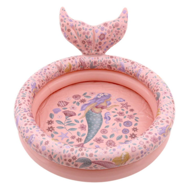 Little Dutch Pool med fena Dreamy Mermaid 80cm i gruppen Leksaker / Leksaker från 3 år / Utelek / UV-tält & pooler hos Köpbarnvagn (LD2016379)