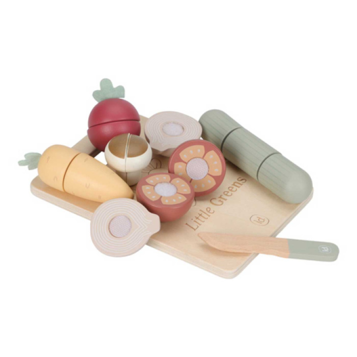 Little Dutch Skära Grönsaker i gruppen Leksaker / Leksaker från 2 år / Lekmat & kök hos Köpbarnvagn (LD2505)