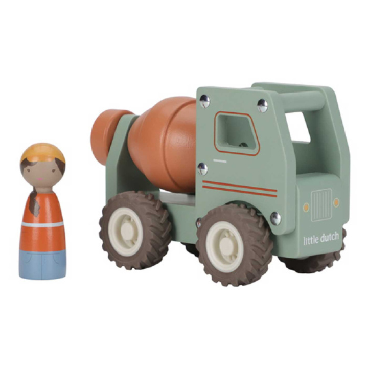 Little Dutch Cementbil med figur i gruppen Leksaker / Leksaker från 2 år hos Köpbarnvagn (LD2529)
