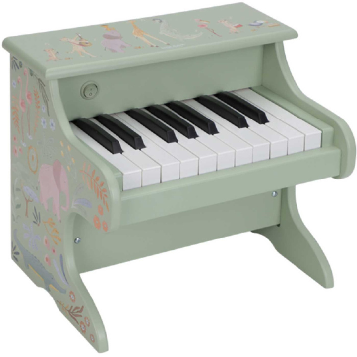 Little Dutch Piano Grön Safari Friends i gruppen Leksaker / Leksaker från 3 år / Musikinstrument hos Köpbarnvagn (LD7476)