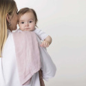 Les Enfants Snuttefiltar Bambu Muslin 3-pack Vit/Rosa