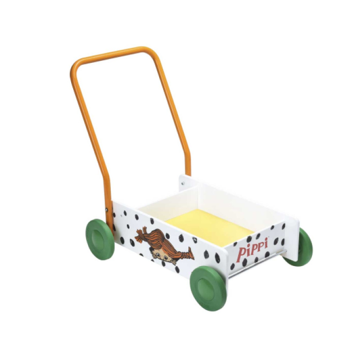 Pippi Lära Gå Vagn Prickig i gruppen Leksaker / Babylek 0-1 år / Lära-gå-vagnar hos Köpbarnvagn (MCK44386300)