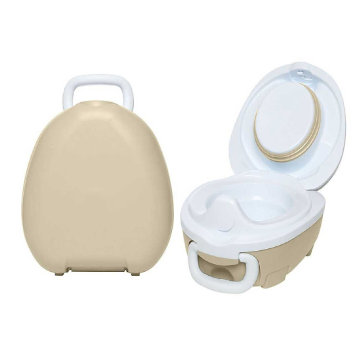 My Carry Potty Bärbar Potta Naturbeige i gruppen Babytillbehör / Omvårdnad & Hygien / Pottor & toasitsar hos Köpbarnvagn (MCP034)