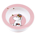 Mumin Äng Sugkoppstallrik Rosa