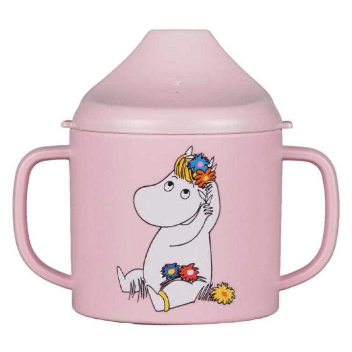 Mumin Äng Pipmugg Rosa i gruppen Äta & Mata / Nappflaskor & muggar hos Köpbarnvagn (MUMI6678)